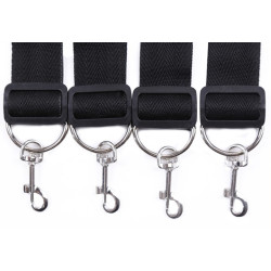 Generique Kit pour le lit Bed Bindings Noir